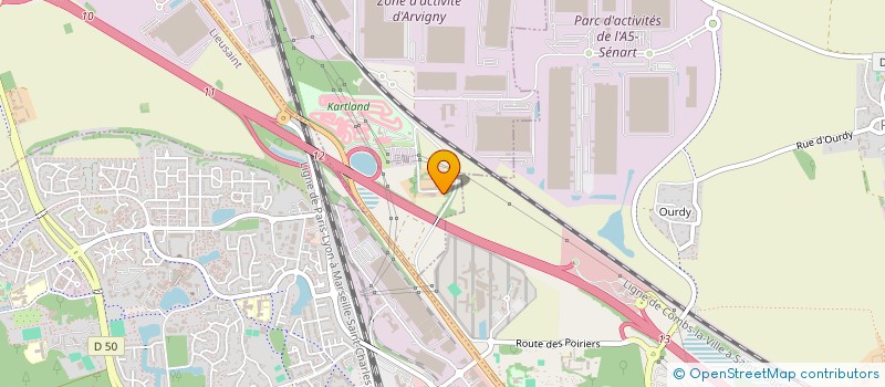 localisation de l'entreprise NEGOS AUTOS à MOISSY-CRAMAYEL