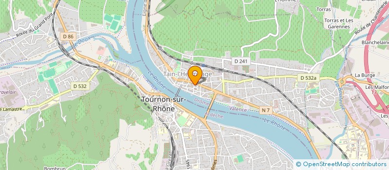 localisation de l'entreprise NEGOS'MAT à PONT DE L'ISERE