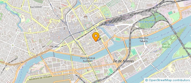 localisation de l'entreprise NEGOSITES à NANTES