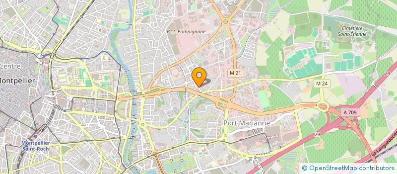 localisation de l'entreprise NEGOSUD à MONTPELLIER