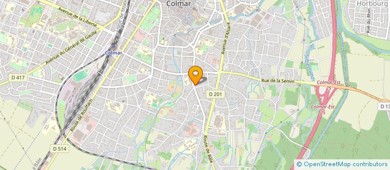 localisation de l'entreprise NEGOTECH  COLMAR