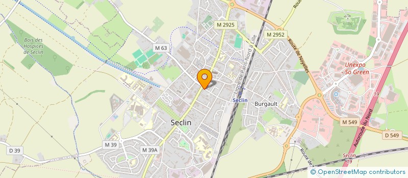 localisation de l'entreprise NEGOTECNIC SOC à SECLIN