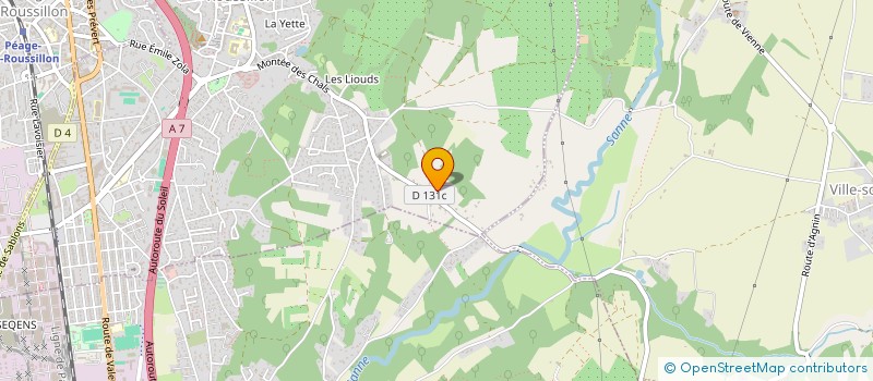 localisation de l'entreprise NEGOTIA  ROUSSILLON