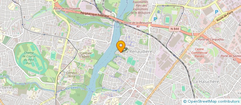 localisation de l'entreprise NEGOTIUM à NANTES