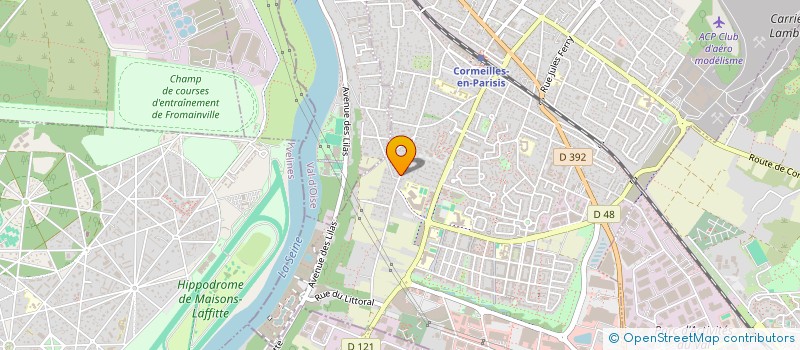 localisation de l'entreprise NEGOTRADING à CORMEILLES-EN-PARISIS