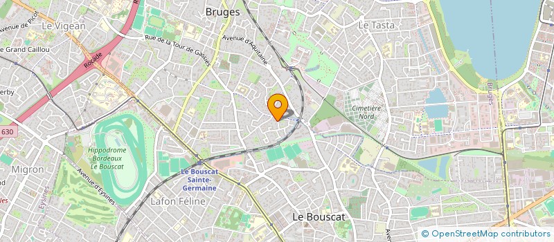 localisation de l'entreprise NEGOURMET à BRUGES