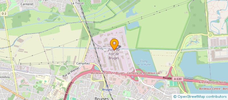 localisation de l'entreprise NEGOWATT à MERIGNAC