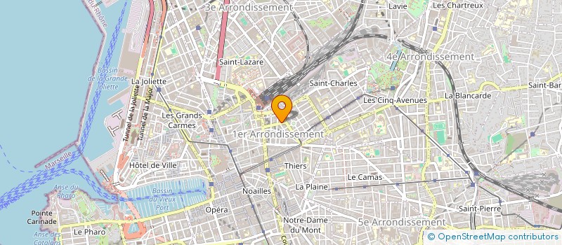 localisation de l'entreprise NEGOXEL INTERNATIONAL à MARSEILLE