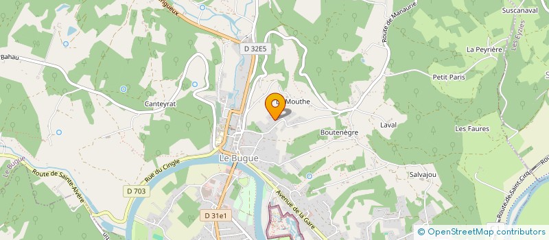 localisation de l'entreprise NEGREPELISSE-BIOULE  JOURNIAC