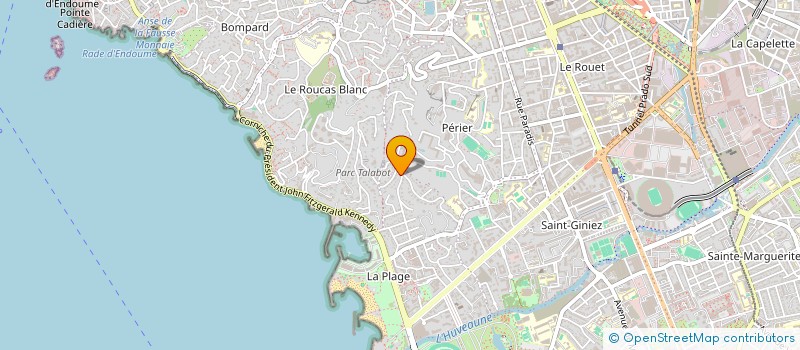 localisation de l'entreprise NEGRESKO CAPITAL à MARSEILLE