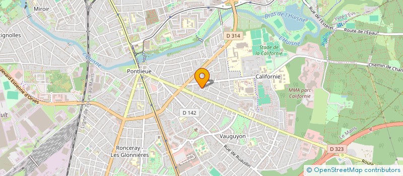 localisation de l'entreprise NEGRIER ALANOIX  LE MANS