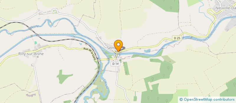 localisation de l'entreprise NEGRINI  SEMUY