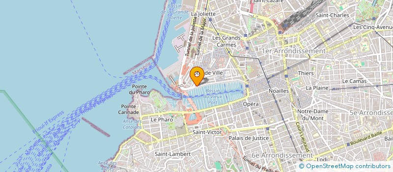 localisation de l'entreprise NEGRINO  MARSEILLE