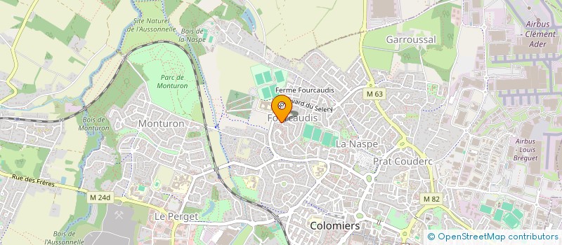 localisation de l'entreprise NEGRONI à COLOMIERS