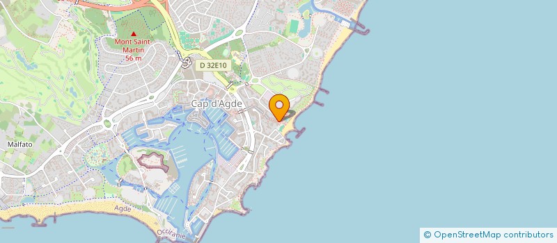 localisation de l'entreprise NEGROU GUY CABROL COLETTE  AGDE