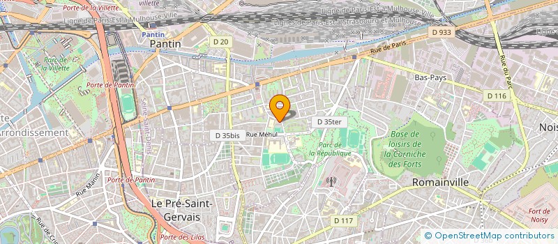 localisation de l'entreprise NEGUIT à PANTIN