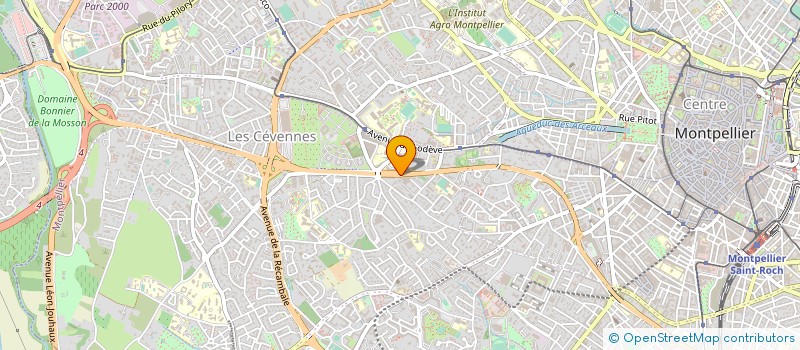 localisation de l'entreprise NEGUS à MONTPELLIER