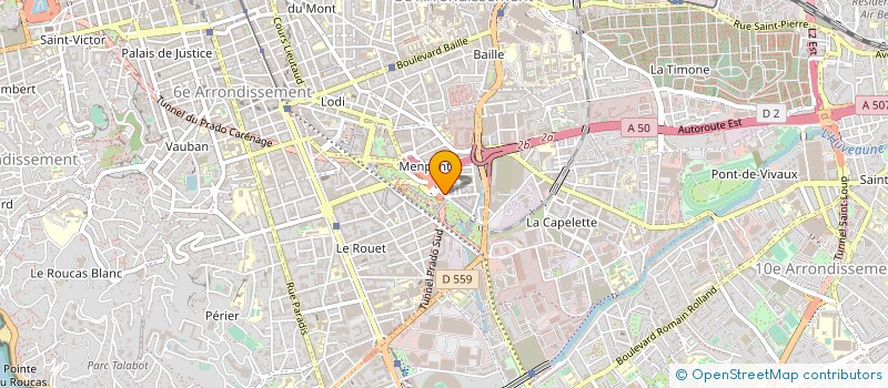 localisation de l'entreprise NEHEMAC à MARSEILLE 10EME