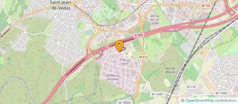 localisation de l'entreprise NEHIA MEDITERRANEE  SAINT-JEAN-DE-VEDAS