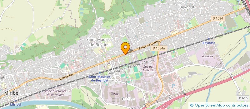 localisation de l'entreprise NEHIR à SAINT-MAURICE-DE-BEYNOST