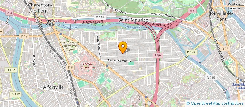 localisation de l'entreprise NEHORA à MAISONS-ALFORT