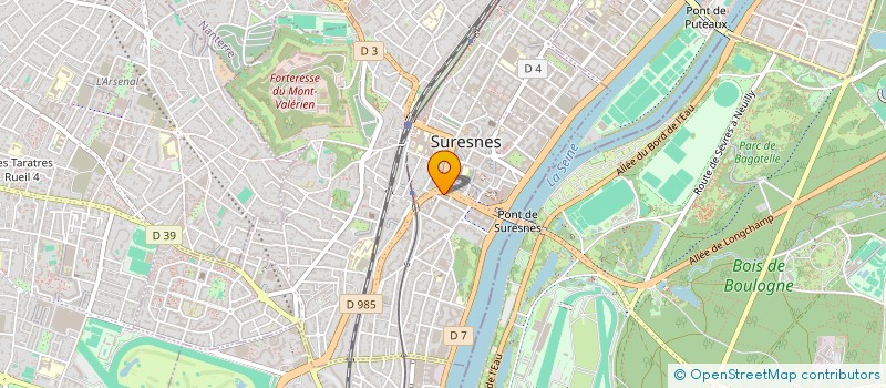 localisation de l'entreprise NEIB à SURESNES