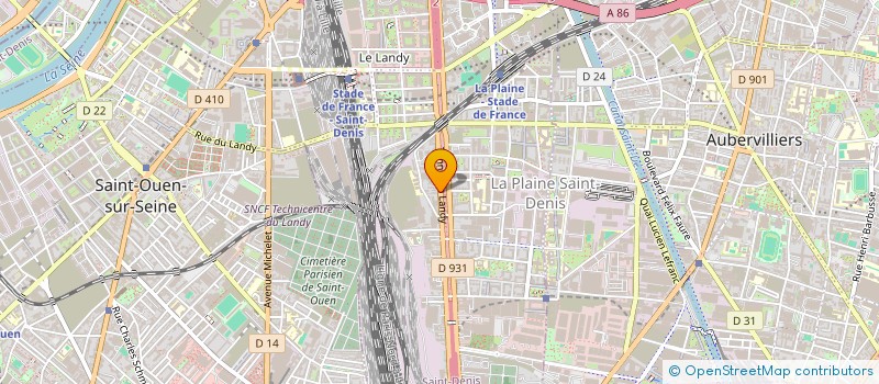 localisation de l'entreprise NEIGE à SAINT-DENIS