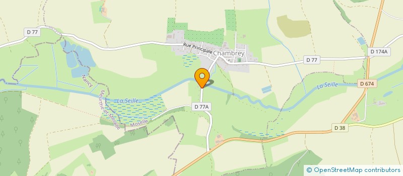 localisation de l'entreprise NEIGE  CHAMBREY