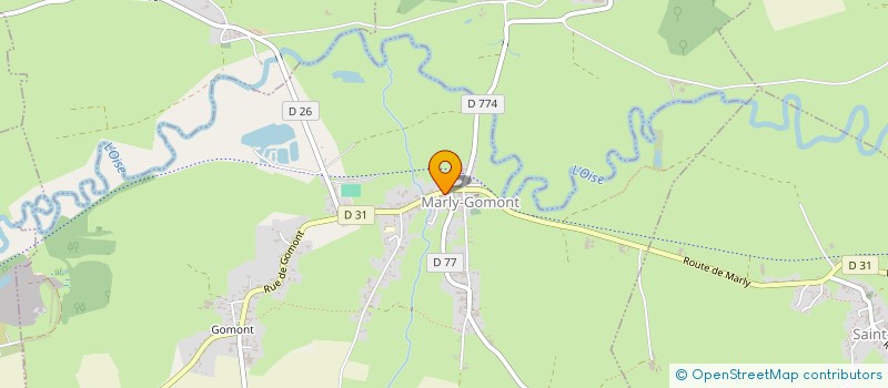 localisation de l'entreprise NEIGE  MARLY-GOMONT