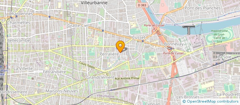 localisation de l'entreprise NEIGE ET DESERT à VILLEURBANNE
