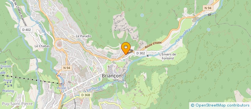 localisation de l'entreprise NEIGE SOLEIL ET DURANCE à MONTGENEVRE