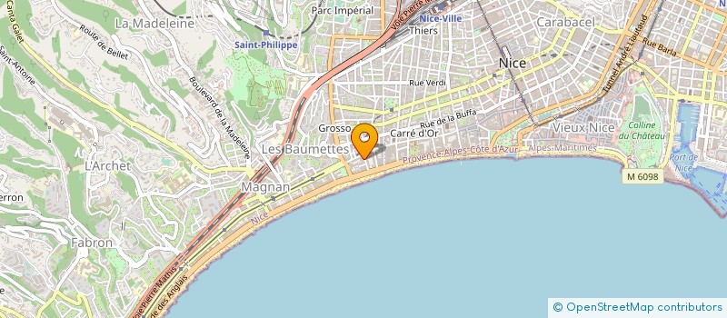 localisation de l'entreprise NEIGELINE à NICE