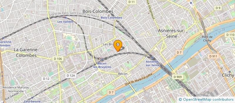 localisation de l'entreprise NEIGHBOURHOOD DROP OFF à COURBEVOIE