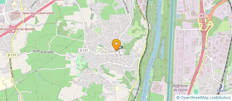 localisation de l'entreprise NEIGINVEST à DARDILLY