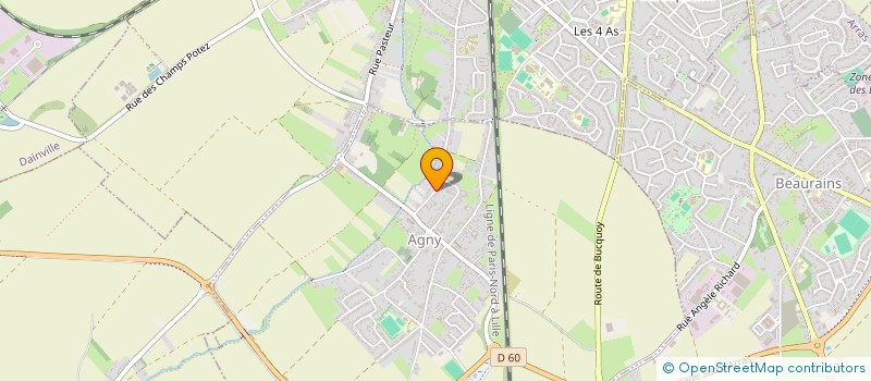 localisation de l'entreprise NEISSON SCI  AGNY