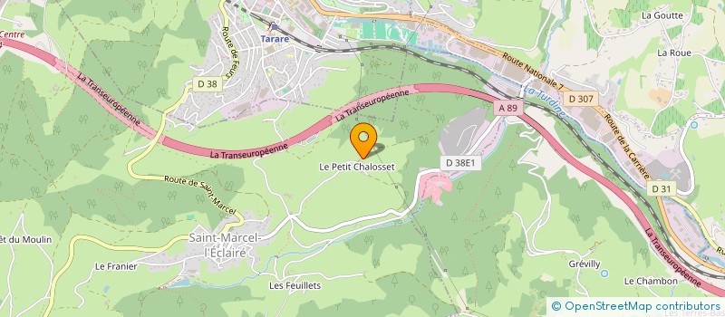 localisation de l'entreprise NEITH  SAINT-MARCEL-L'ECLAIRE