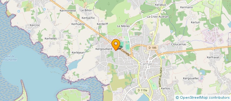 localisation de l'entreprise NEIZOGREK  CARNAC