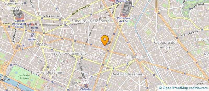 localisation de l'entreprise NEJ à PARIS