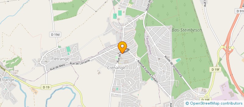 localisation de l'entreprise NEJ  FLETRANGE