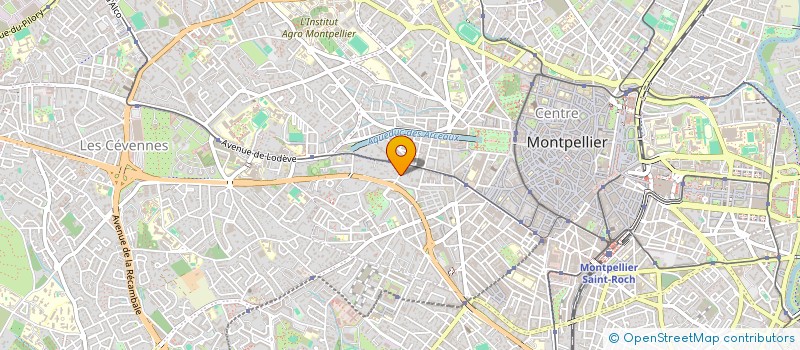 localisation de l'entreprise NEJA 5 à MONTPELLIER