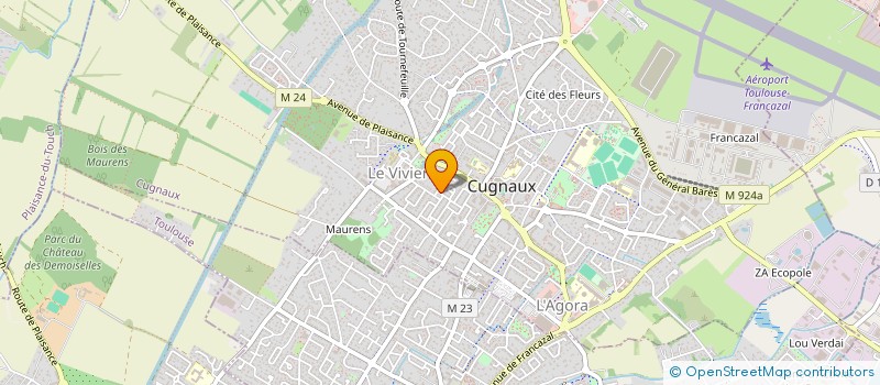 localisation de l'entreprise NEJAHI à CUGNAUX