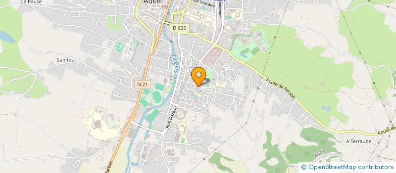 localisation de l'entreprise NEJARI  AUCH