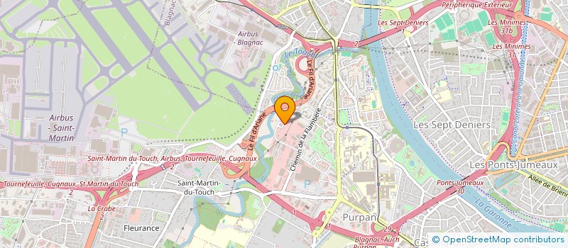 localisation de l'entreprise NEJAVA à TOULOUSE