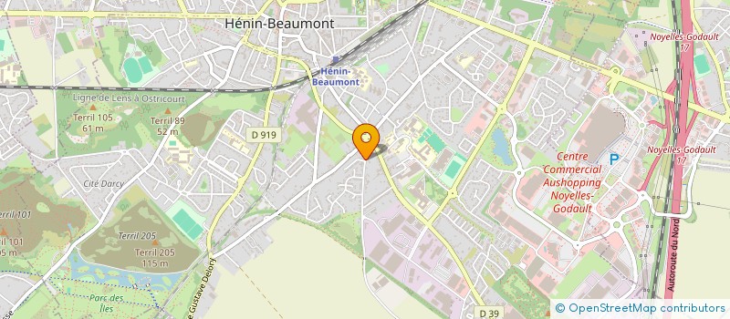 localisation de l'entreprise NEJJARI BATI ET SERVICES à HENIN-BEAUMONT
