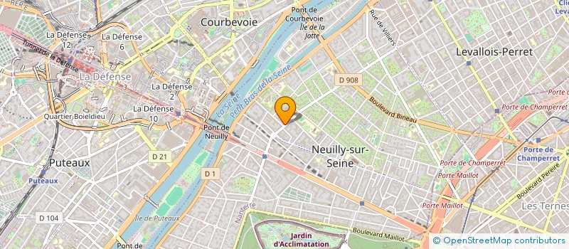localisation de l'entreprise NEJMA à NEUILLY-SUR-SEINE