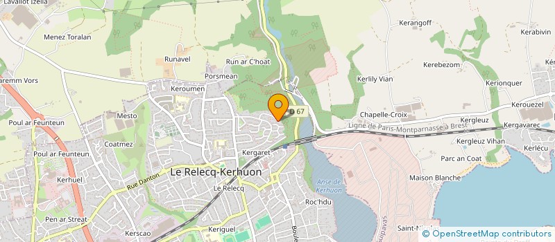 localisation de l'entreprise NEK à BREST