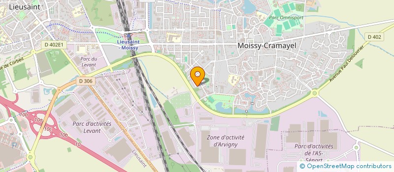 localisation de l'entreprise NEK FIBRES.COM à MOISSY-CRAMAYEL