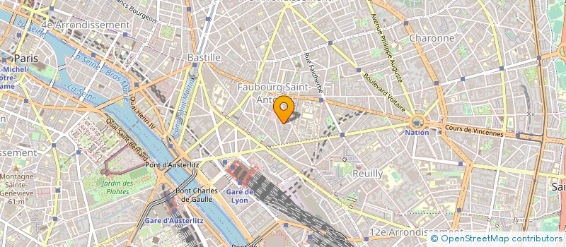 localisation de l'entreprise NEK INDUSTRIE à PARIS