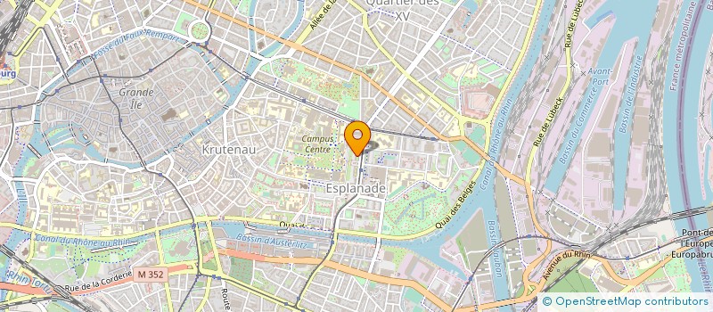 localisation de l'entreprise NEKA à STRASBOURG