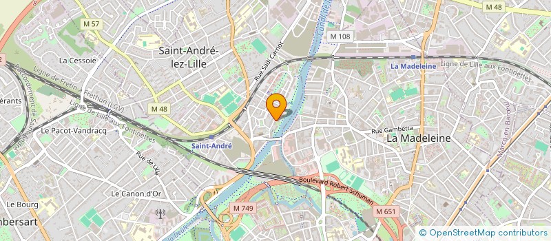 localisation de l'entreprise NEKA CONSULTING à SAINT-ANDRE-LEZ-LILLE